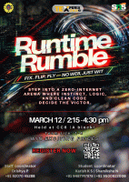 Runtime Rumble 2026 Technical Event Poster